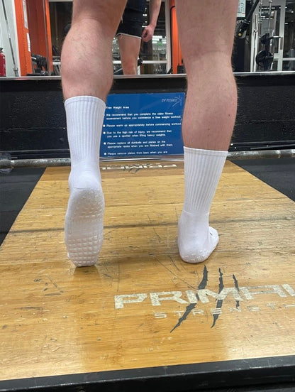 Pro-Step Grip Socks Alpine White